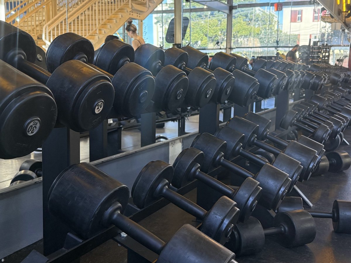 Aula de Musculação na Top One